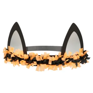 Halloween Cat Ear Headbands (x8)