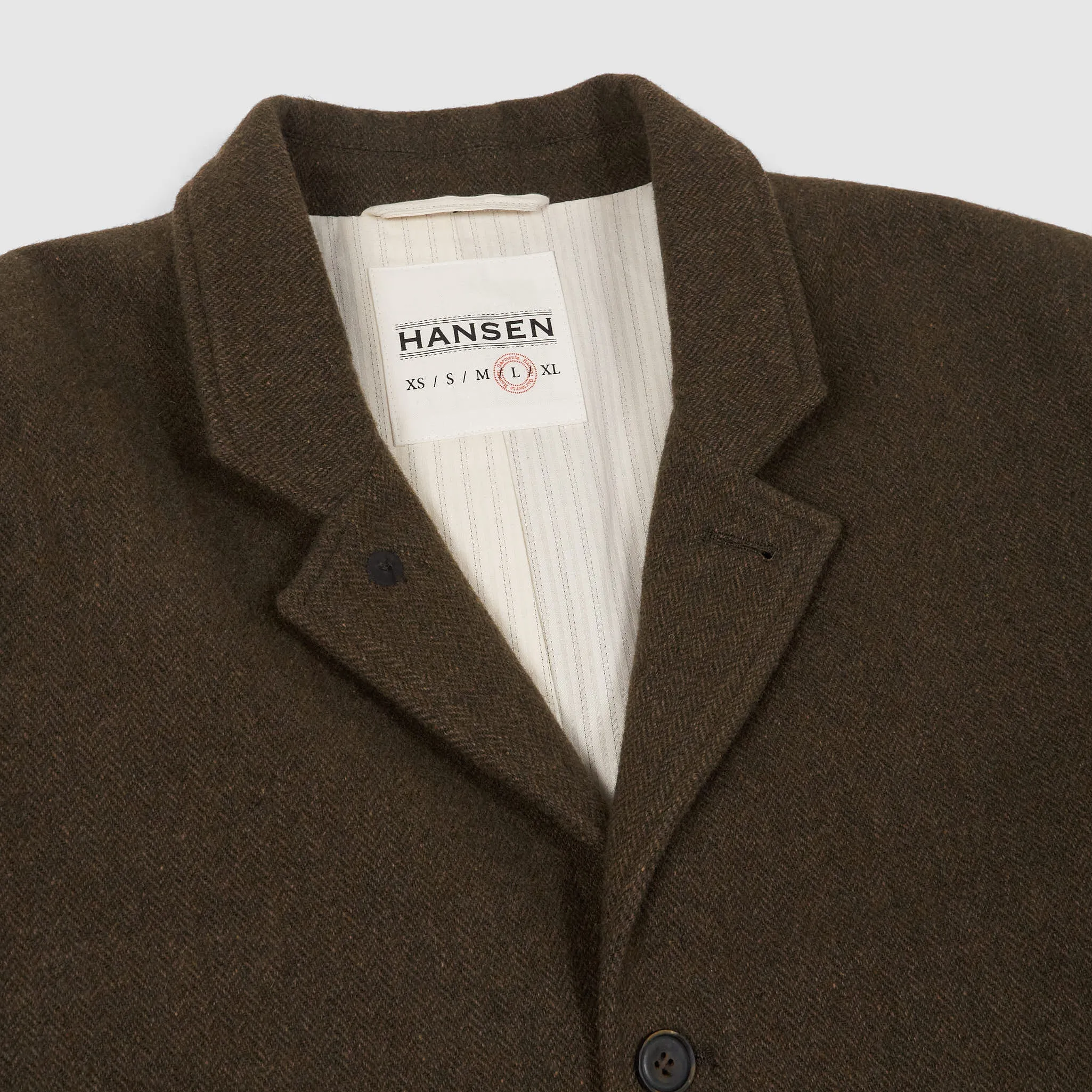 Hansen Four Button Wool Blazer