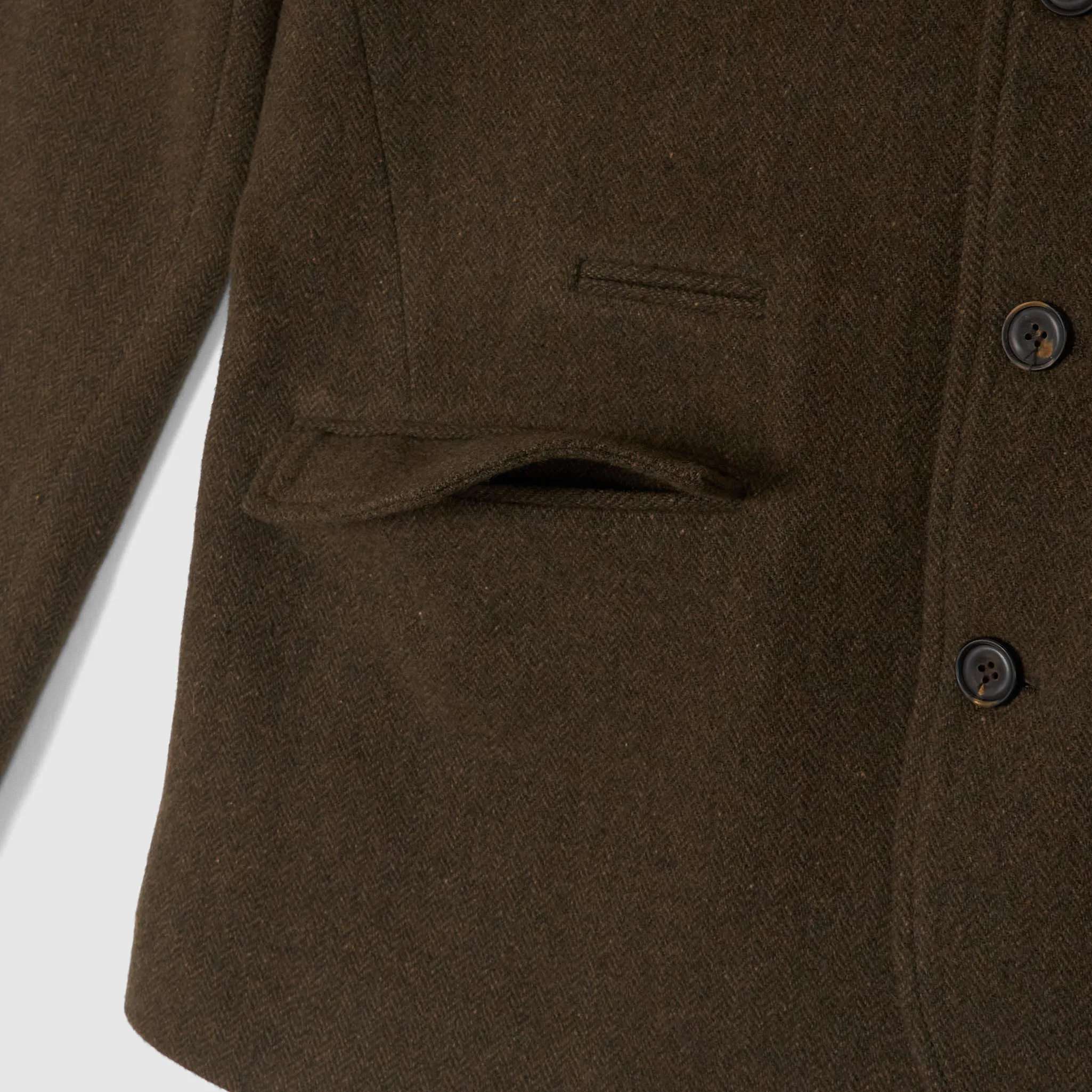 Hansen Four Button Wool Blazer