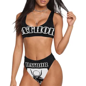 HATHOR Sport Top & High-Waisted Bikini Swimsuit
