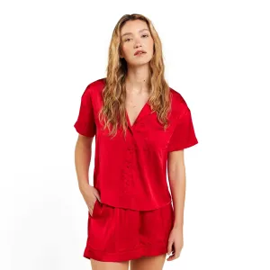 Heart Pajama Set | Cherry