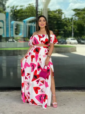 Hearts Print Set