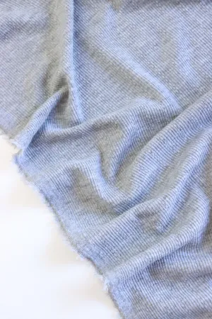 Heather Gray Bahia Rib Knit