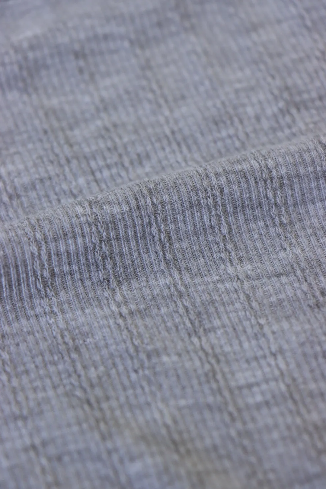Heather Gray Bahia Rib Knit