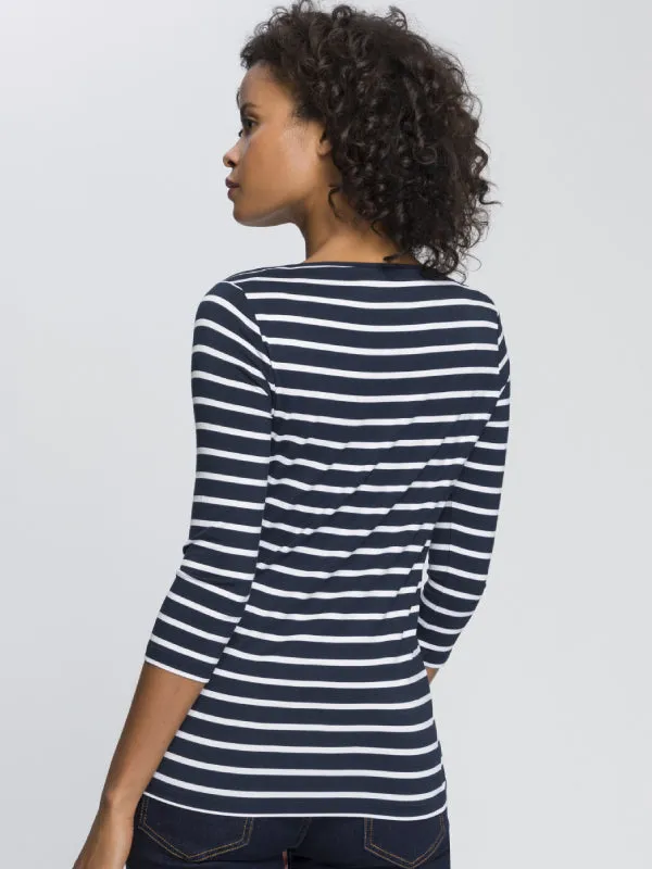 Heritage Boat Neck T