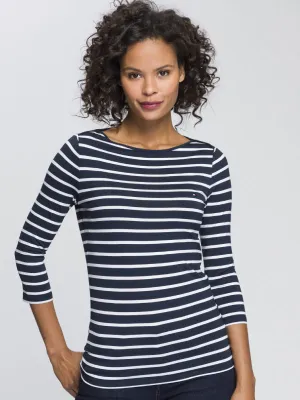 Heritage Boat Neck T