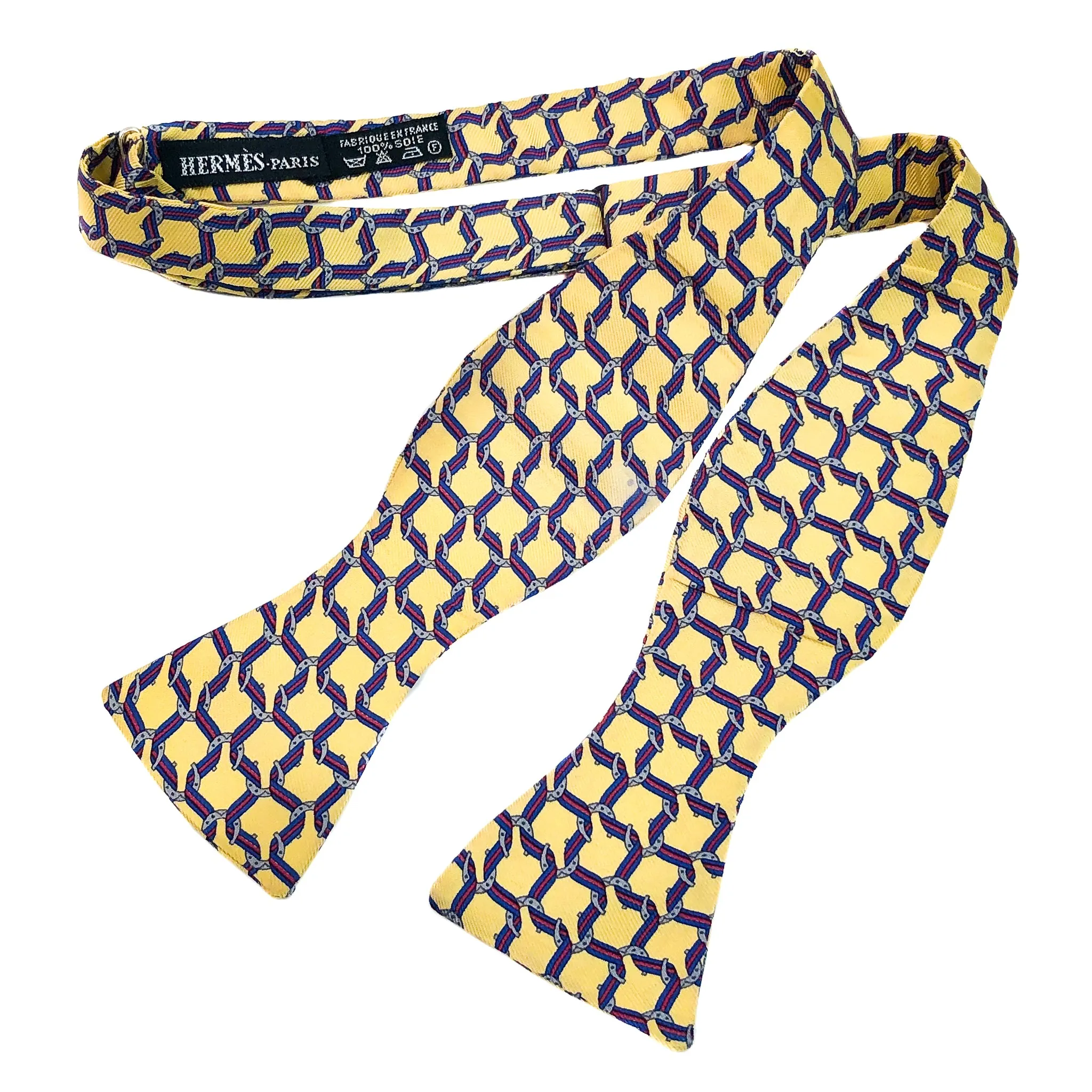 Hermes Silk Bow Tie Unisex w/Box