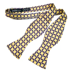 Hermes Silk Bow Tie Unisex w/Box