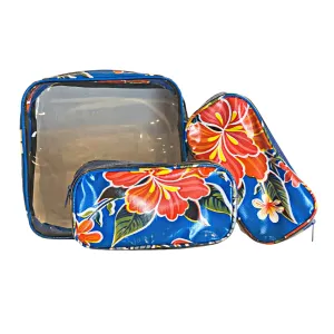 Hibiscus Travel Case Set