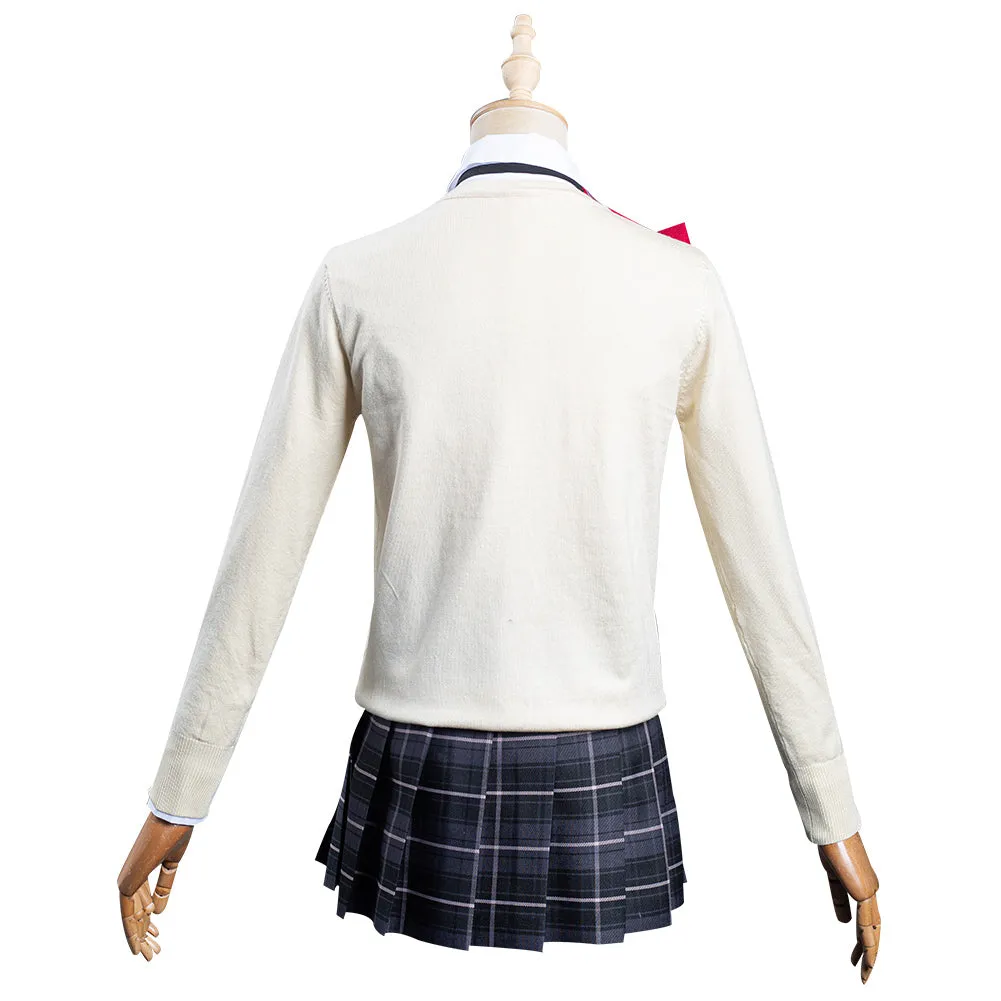 Higehiro: After Being Rejected, I Shaved and Took in a High School Runaway.  Ogiwara Sayu Halloween Carnival Suit Uniform Skirt Cosplay Costume Outfits