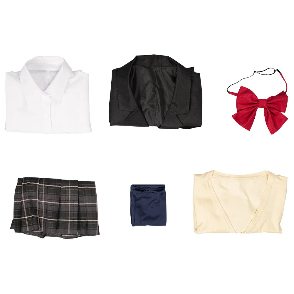 Higehiro: After Being Rejected, I Shaved and Took in a High School Runaway.  Ogiwara Sayu Halloween Carnival Suit Uniform Skirt Cosplay Costume Outfits