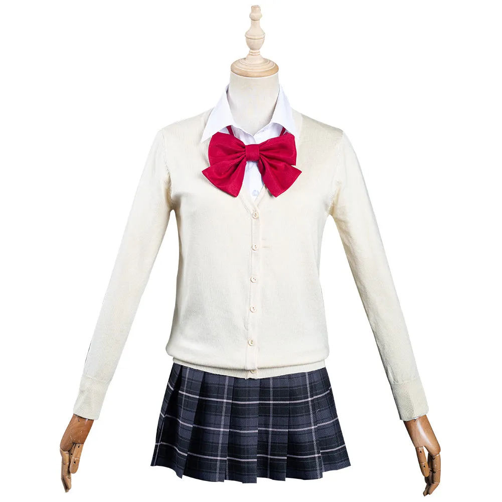 Higehiro: After Being Rejected, I Shaved and Took in a High School Runaway.  Ogiwara Sayu Halloween Carnival Suit Uniform Skirt Cosplay Costume Outfits