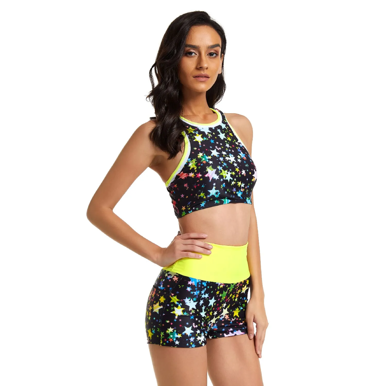 High Waisted Bikini Set Two Piece Bathing Suits for Women