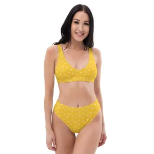 High Waisted Bikini Womens (Glamourange Luxury Bikini High Waisted - 0099 Patterns Model)