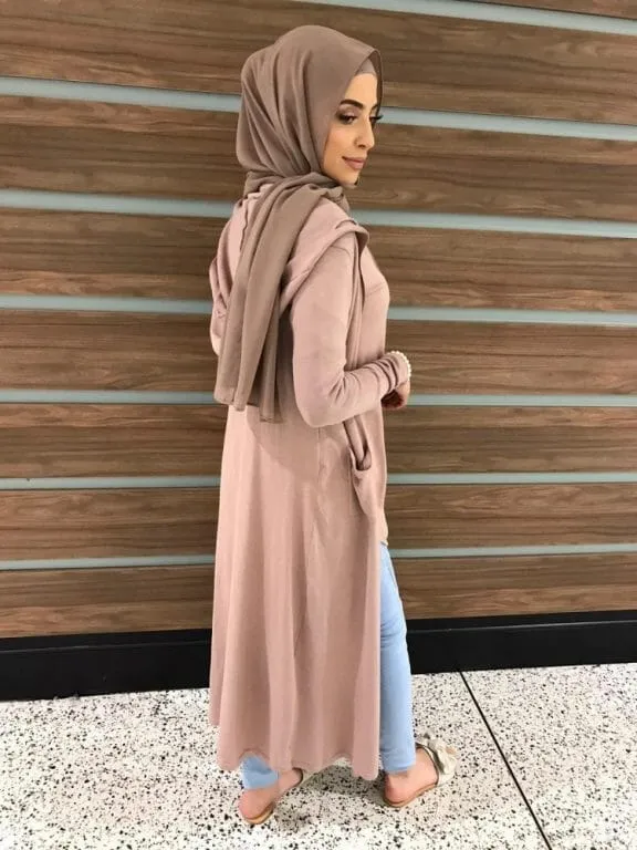 Hoodie Pocket Cardigan