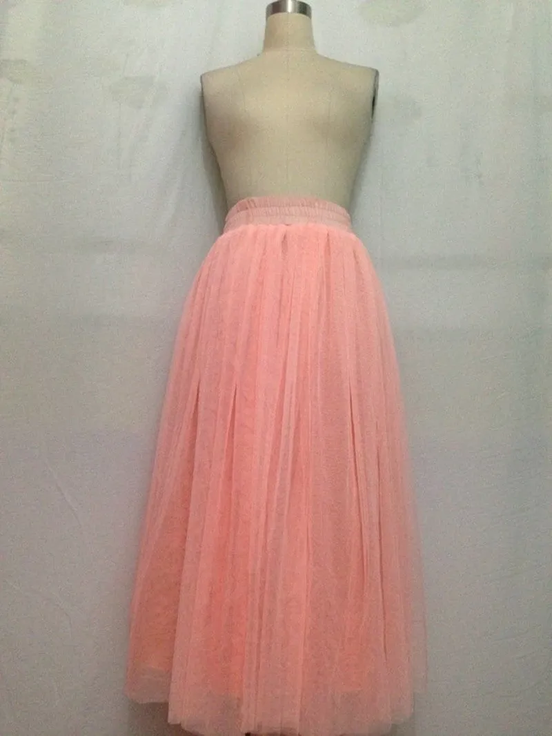 Hoombox Lovely Tulle Skirt, Tulle A-Line Skirts, Women Beautiful Skirts