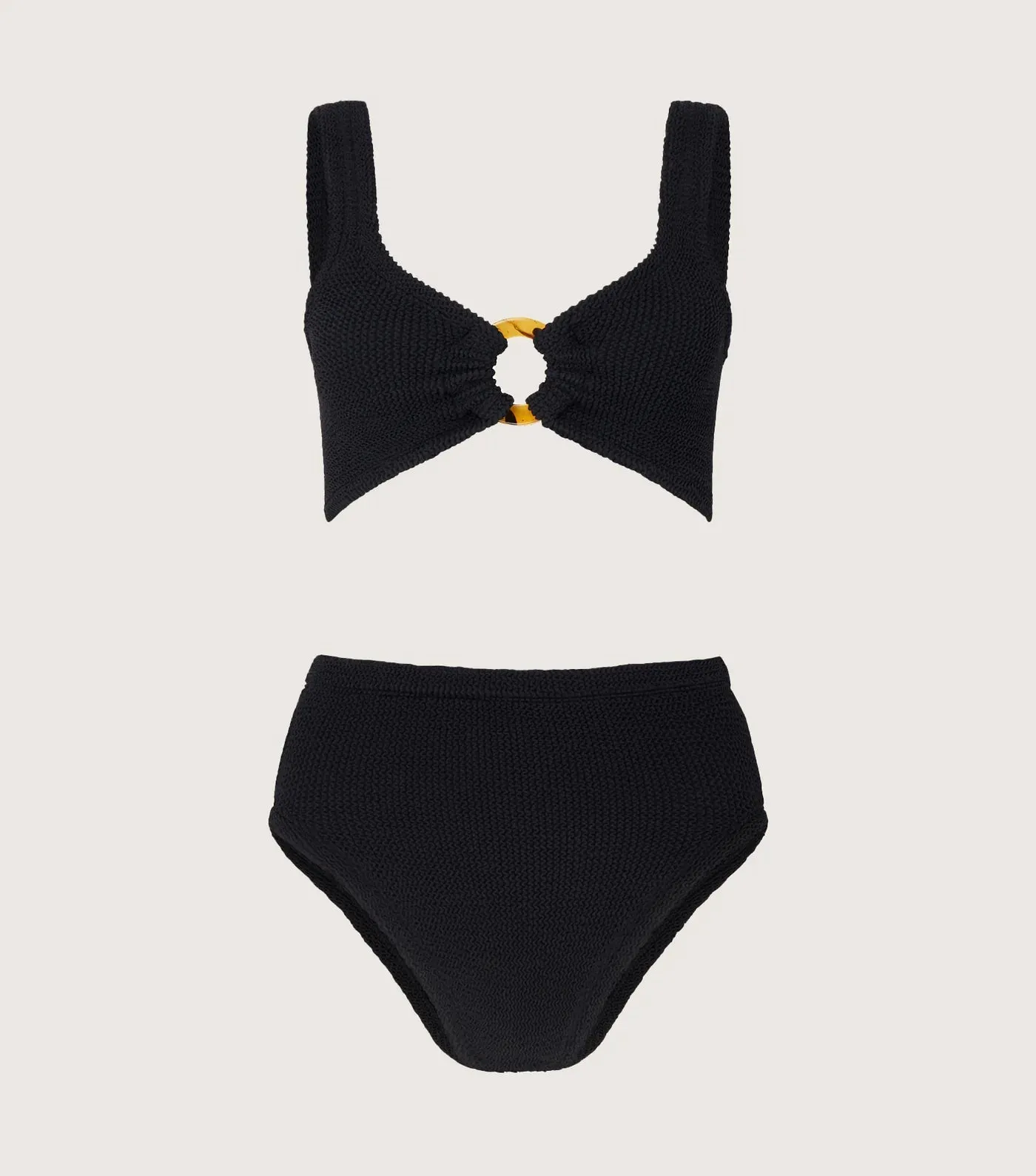 HUNZA G - Nadine Bikini Black