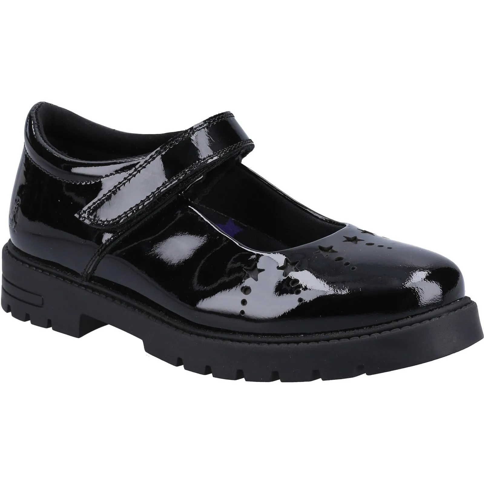 Hush Puppies Sabrina Patent JNR Shoe