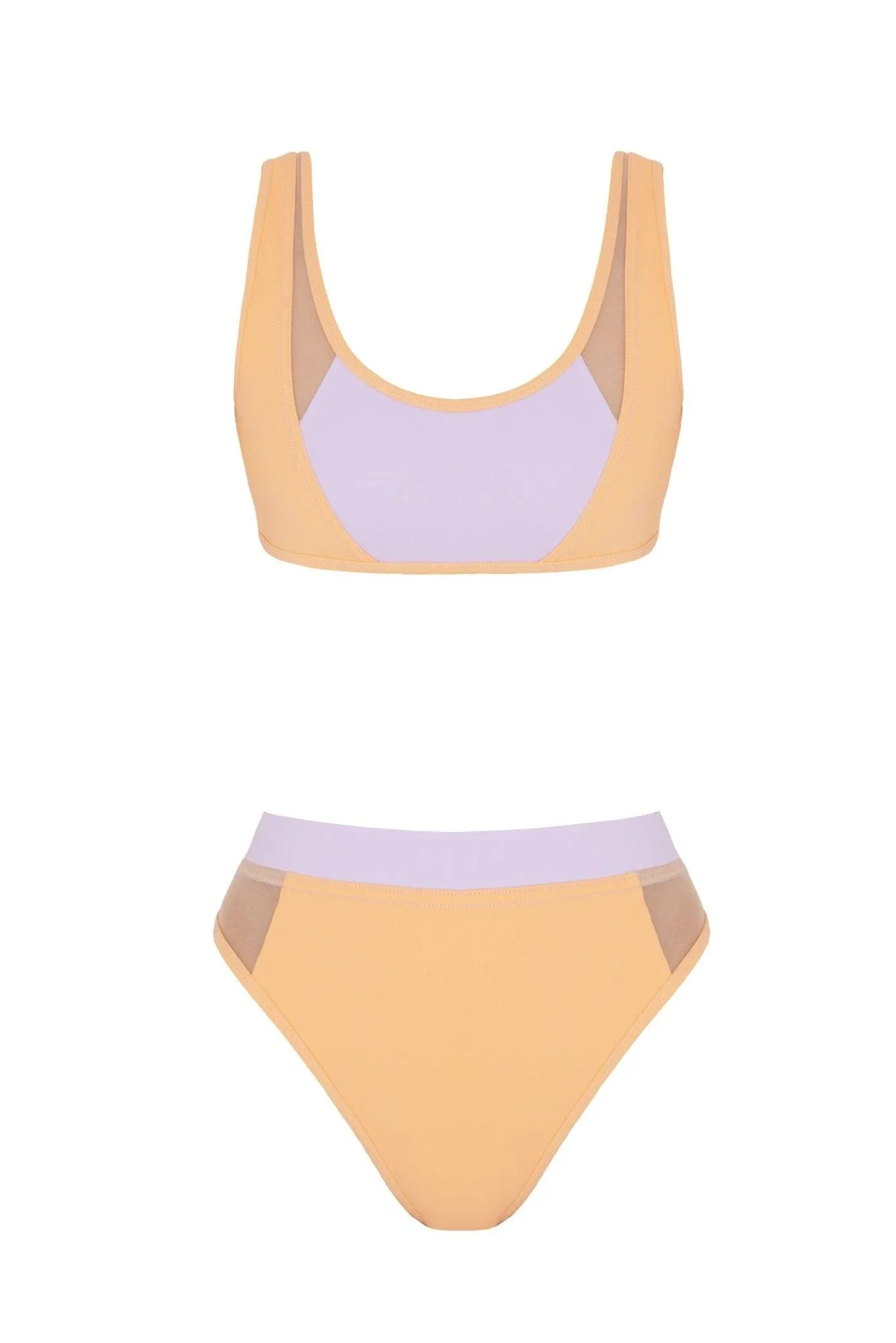 Ilari Orange/Lilac Bikini Set