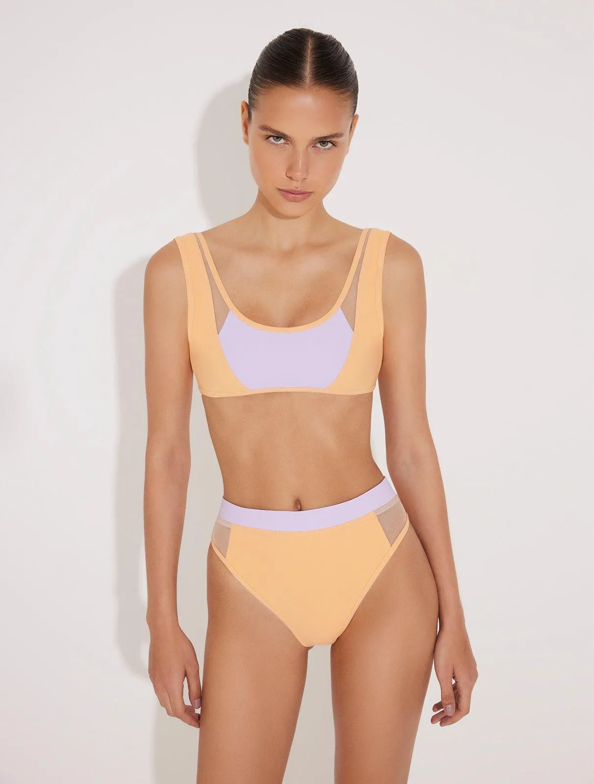 Ilari Orange/Lilac Bikini Set