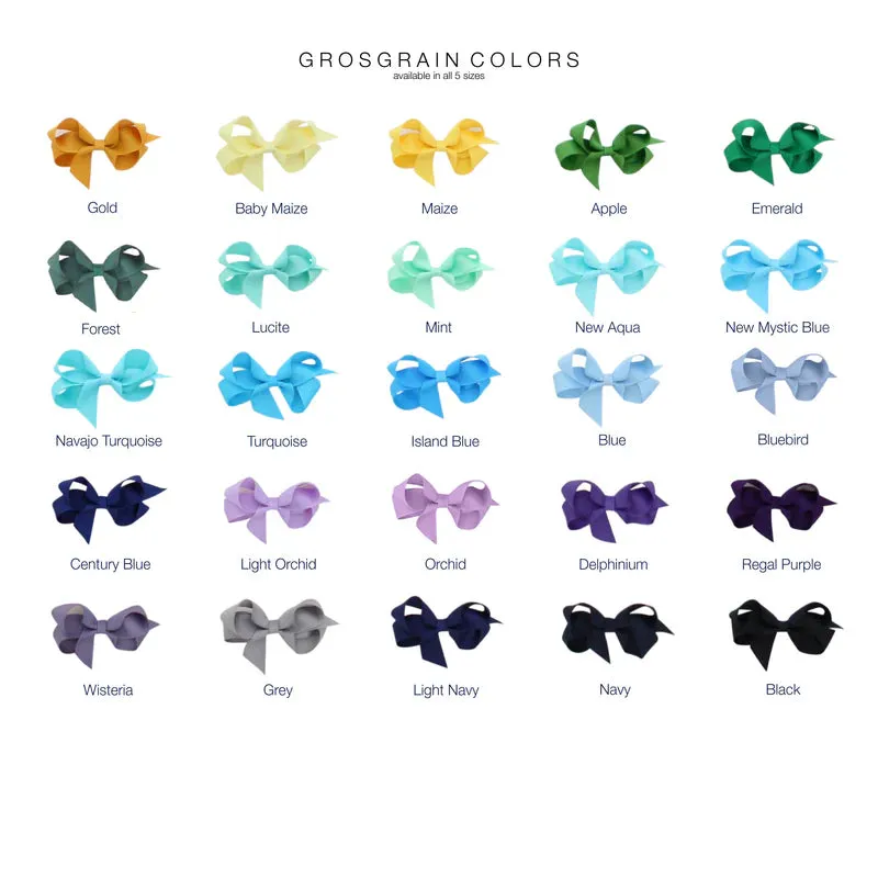 Infant 2" Grosgrain Bows