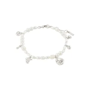 INTENT pearl bracelet silver-plated