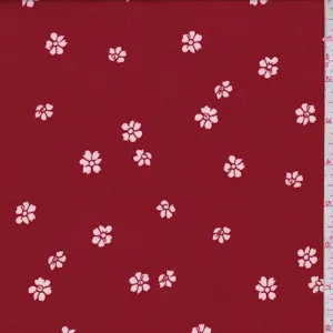 ITY Garnet Mini Floral Jersey Knit Fabric
