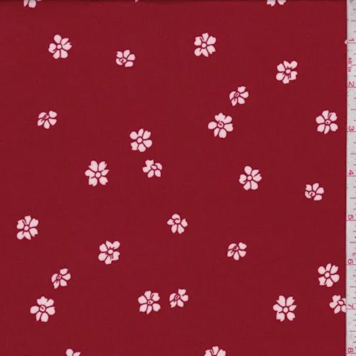 ITY Garnet Mini Floral Jersey Knit Fabric