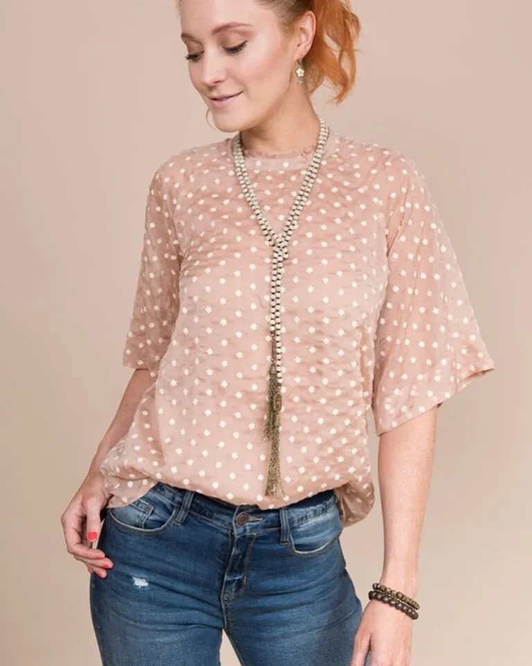 Ivy Jane Ruffle Collar Blouse