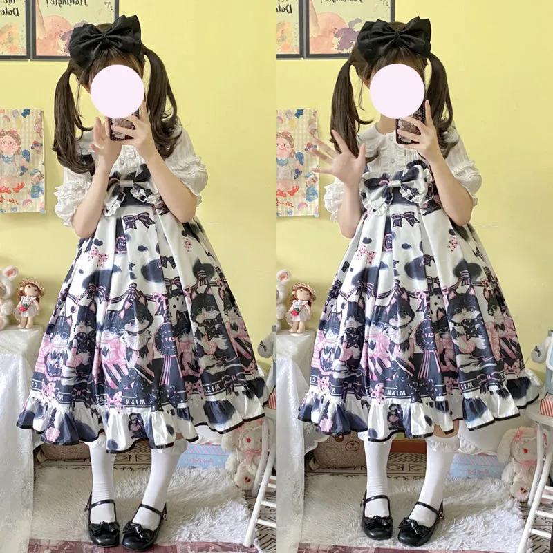 JSK Dress♥Ready to Ship♥Milk Cat ♥ Sweet Lolita Dress