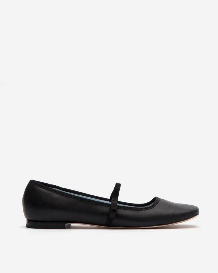 Jude Mary Jane Leather Flat