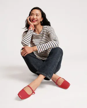 Jude Mary Jane Leather Flat