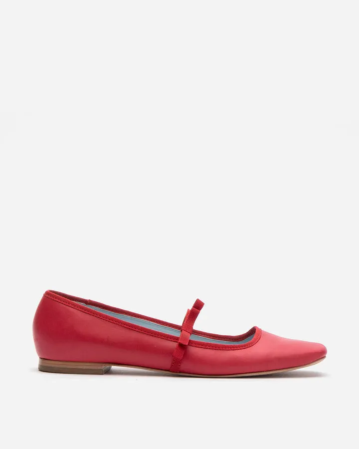 Jude Mary Jane Leather Flat