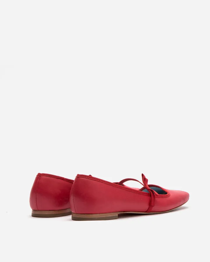 Jude Mary Jane Leather Flat