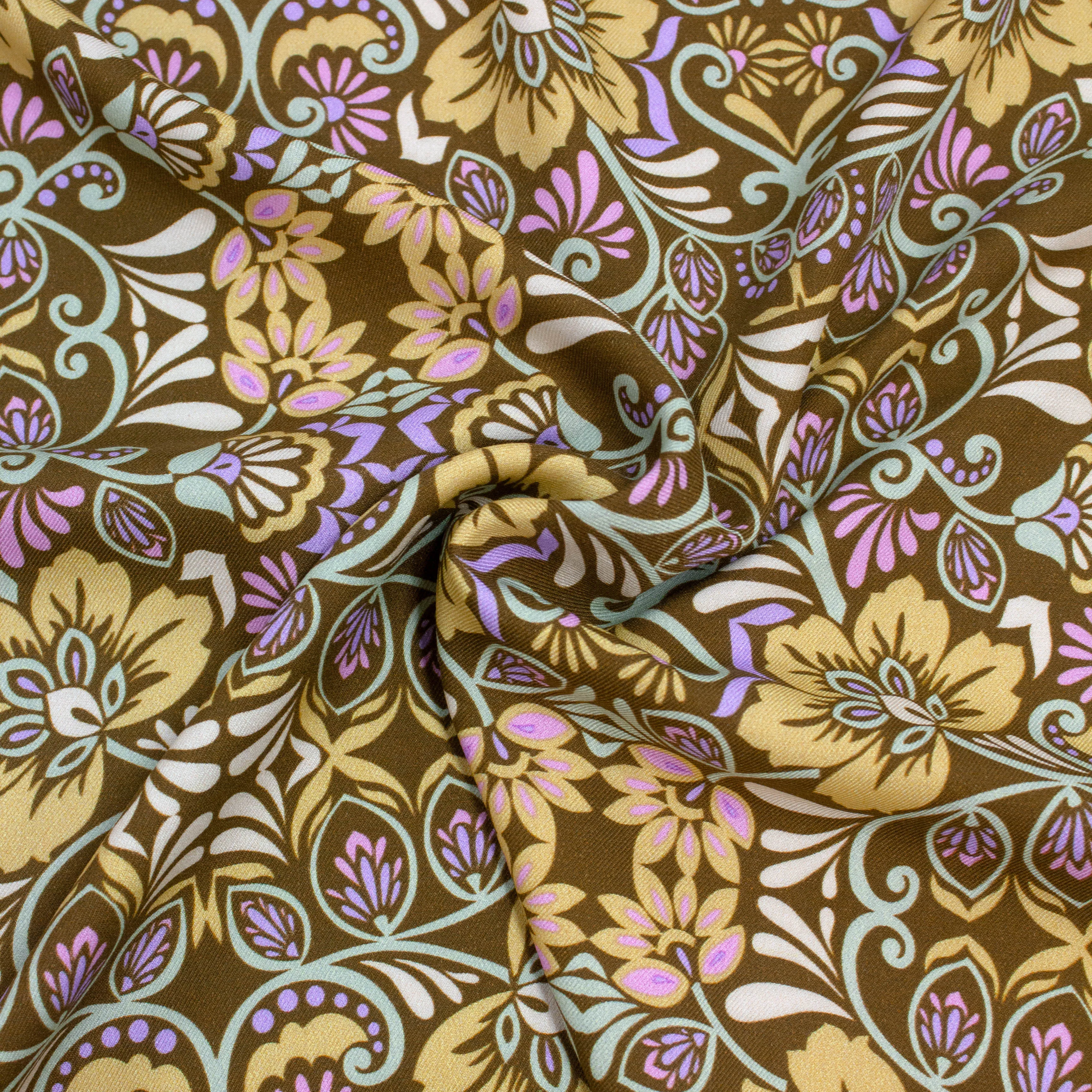 Jurg Multicolour Floral Viscose