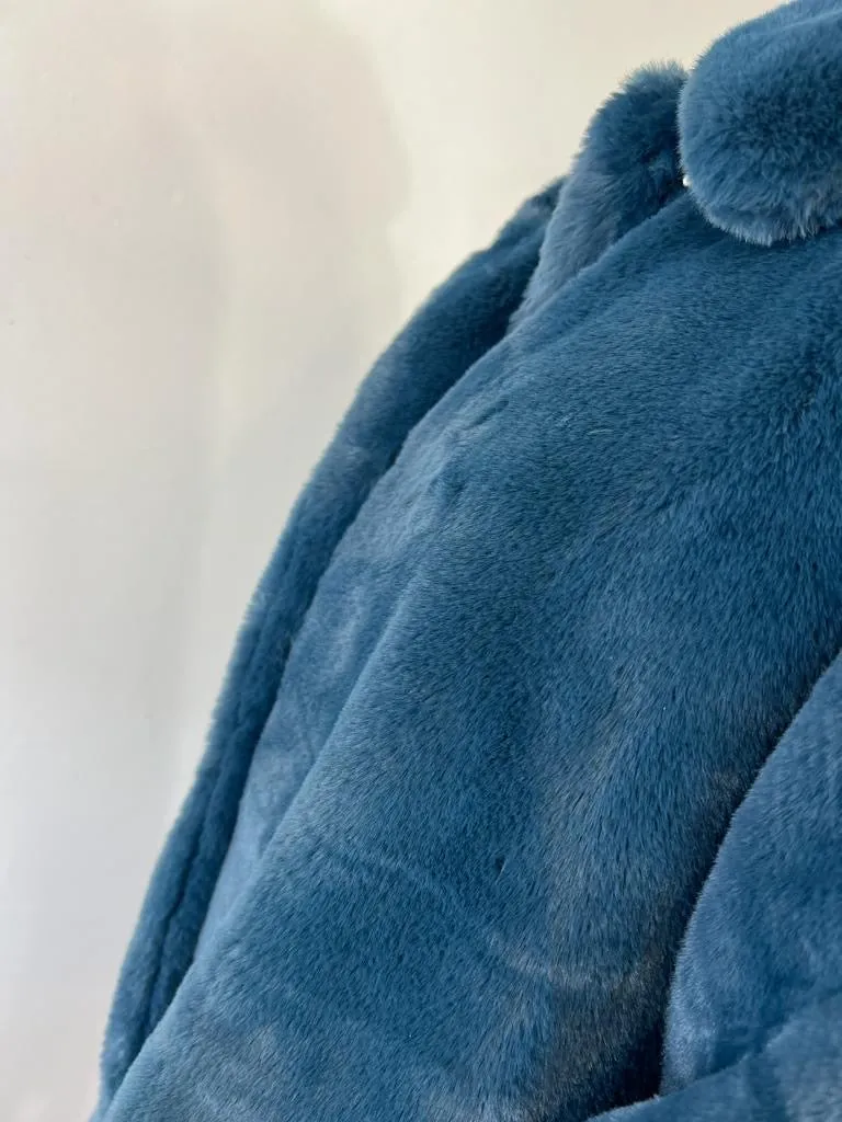 KING LOUIE ANAIS FAUX FUR COAT
