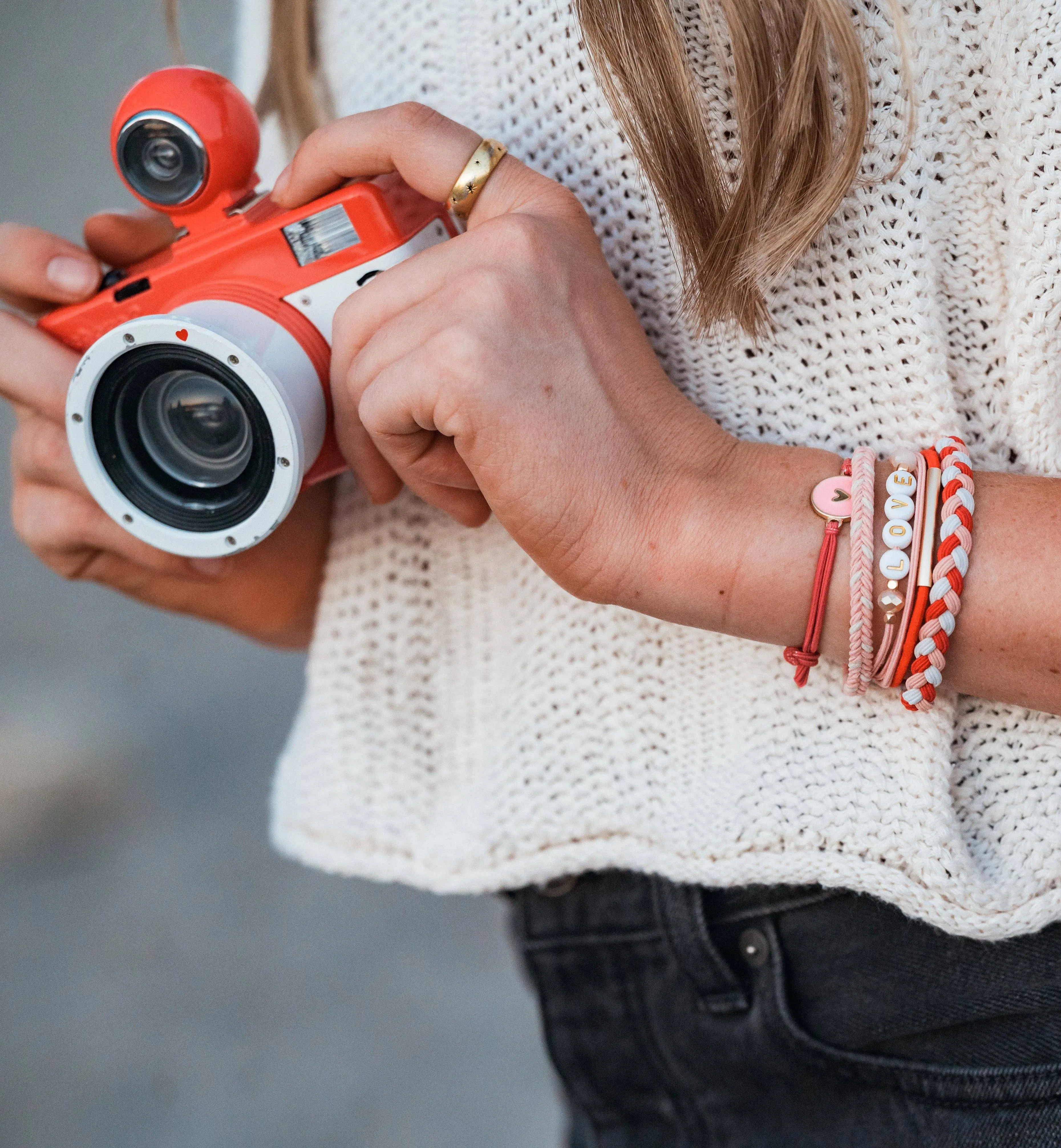 K'Lani | Hair Tie Bracelets - Love