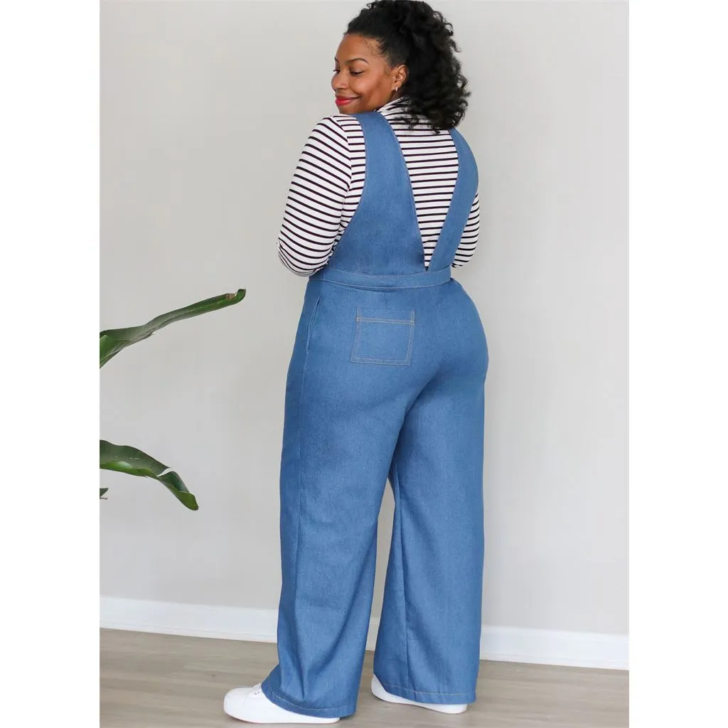 Know Me Pattern ME2096 Misses' Tops and Jumpsuit by Brittany J. Jones