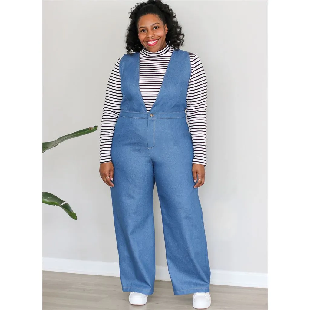Know Me Pattern ME2096 Misses' Tops and Jumpsuit by Brittany J. Jones