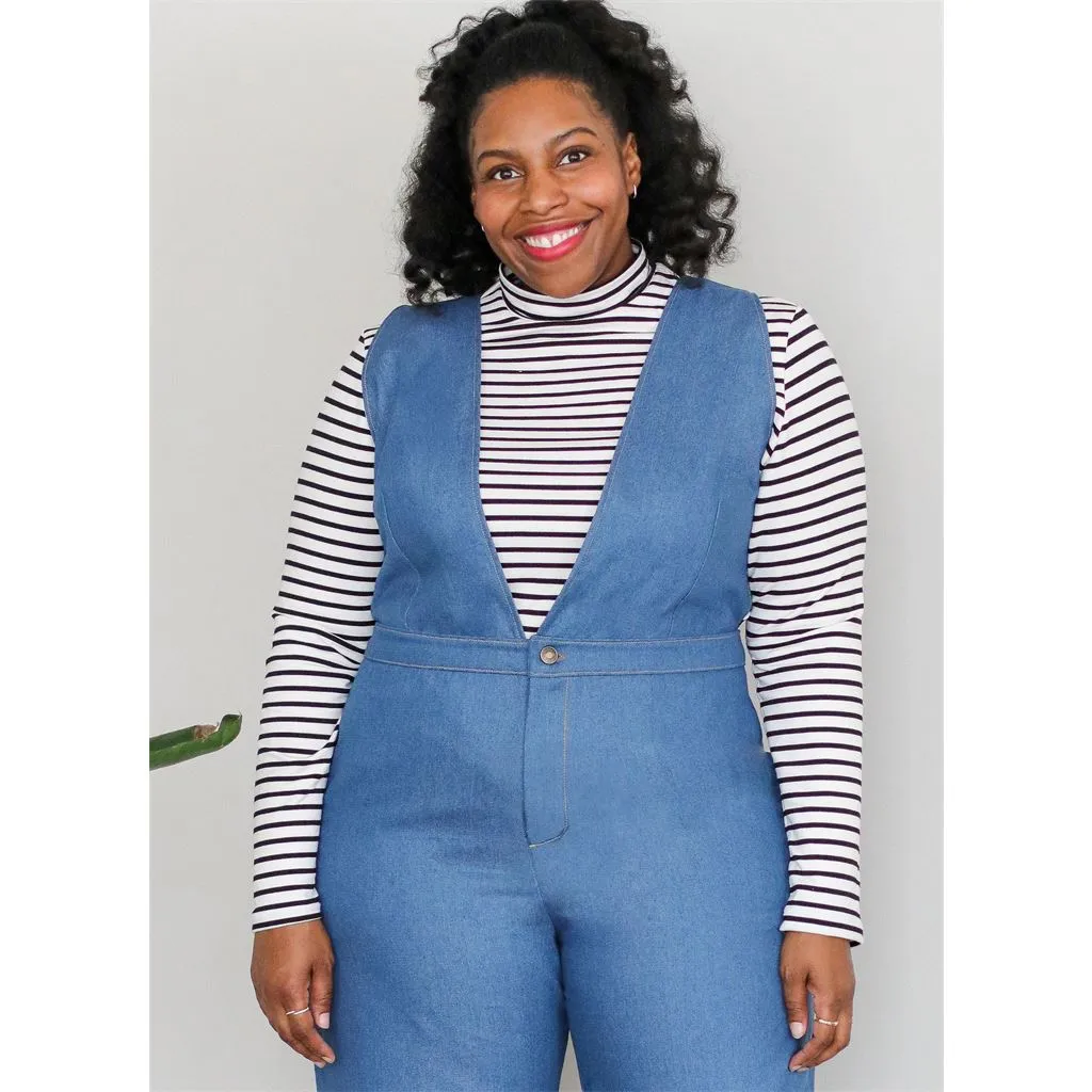 Know Me Pattern ME2096 Misses' Tops and Jumpsuit by Brittany J. Jones
