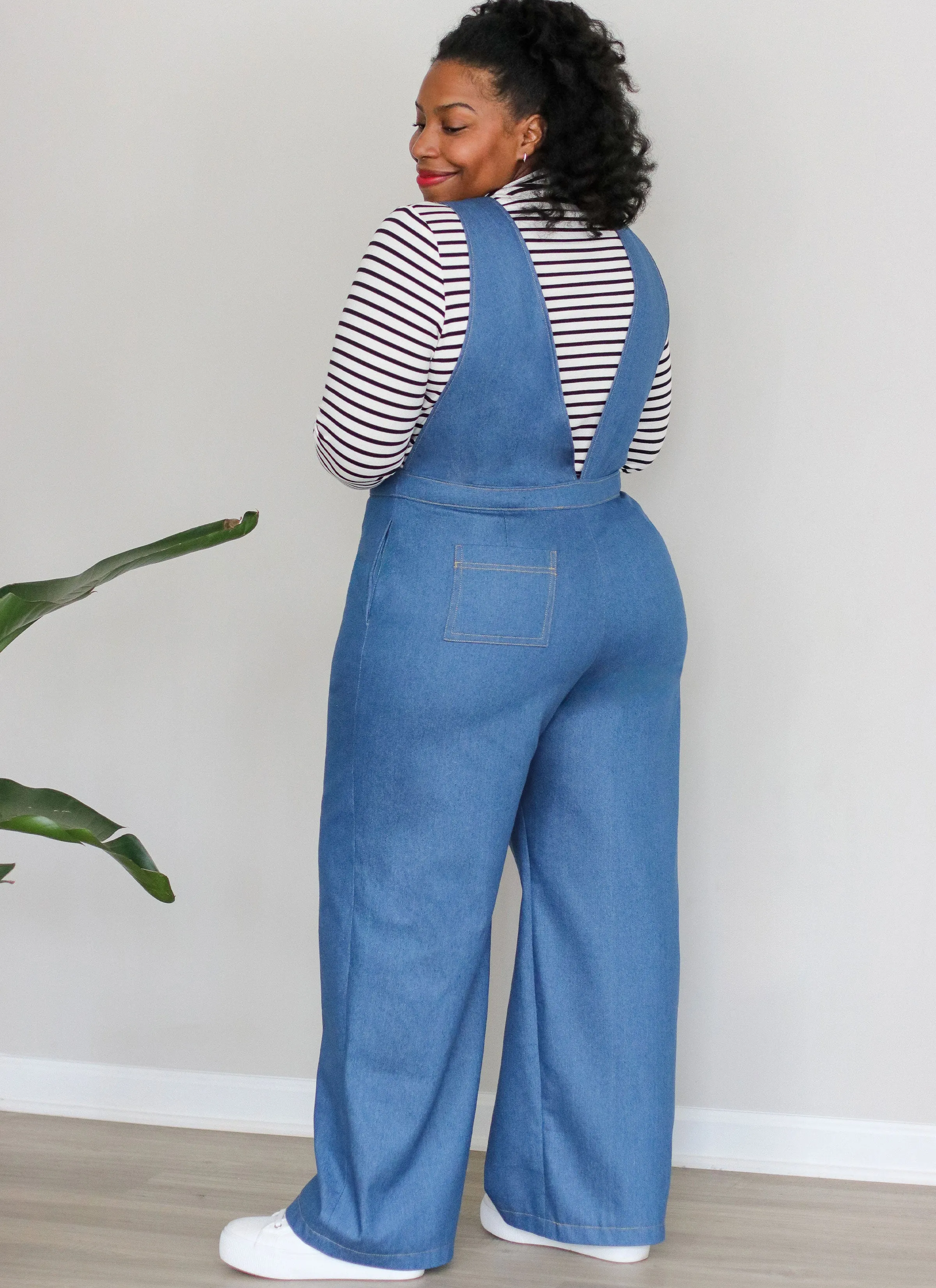 Know Me sewing pattern 2096 Misses' Tops and Jumpsuit by Brittany J. Jones