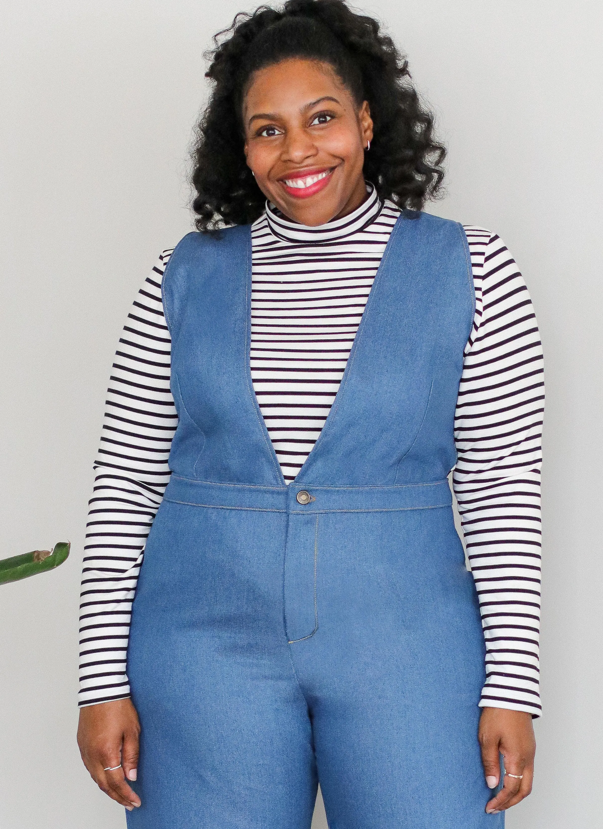 Know Me sewing pattern 2096 Misses' Tops and Jumpsuit by Brittany J. Jones