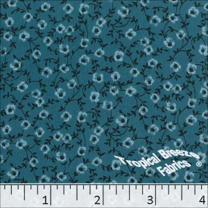 Koshibo Tiny Floral Print Polyester Fabric 048420