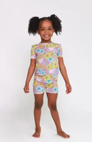 Kourtney Short Sleeve Shorts Pajama