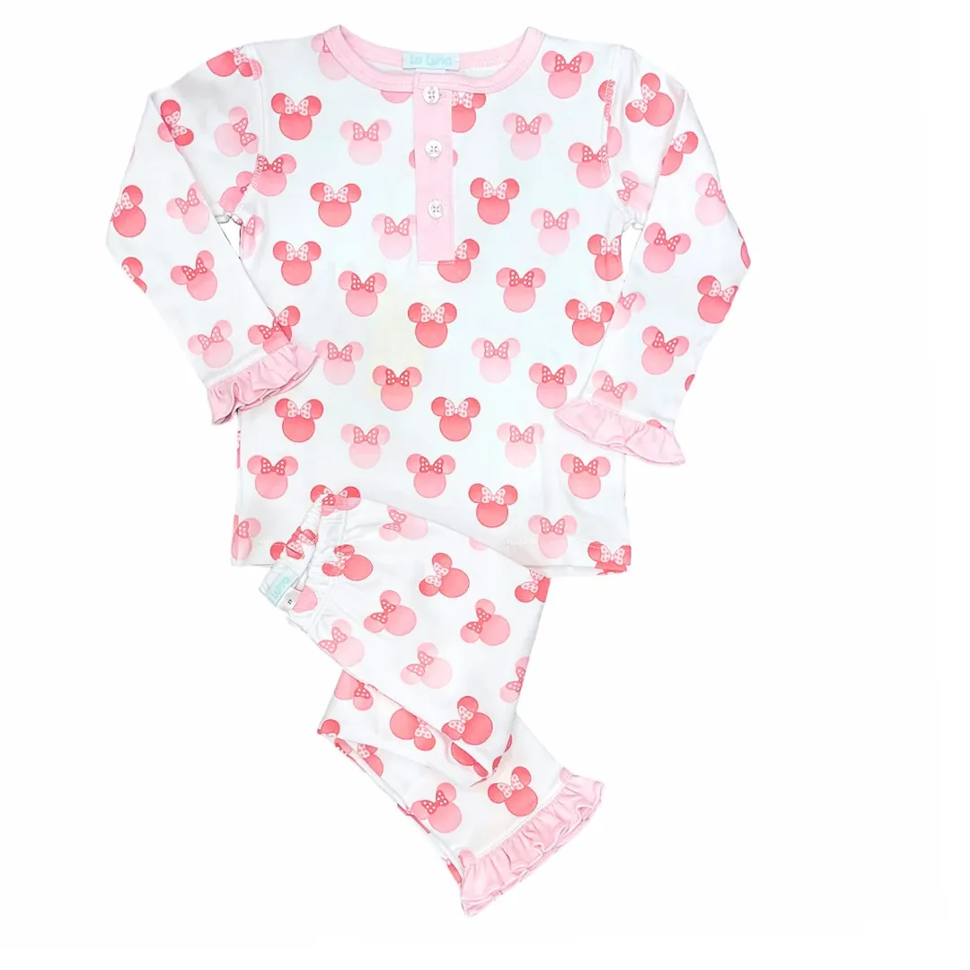 La Luna Minnie or Mickey Balloon Long Sleeve