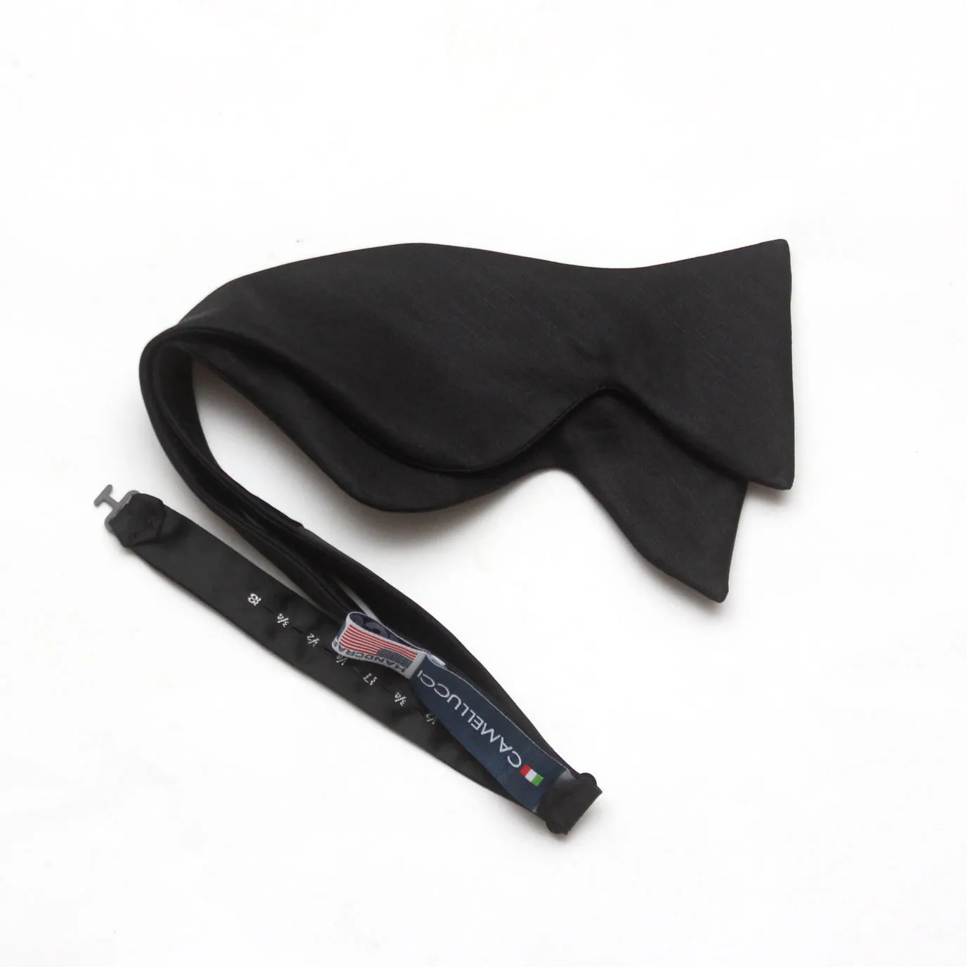 Large Black Bow Tie