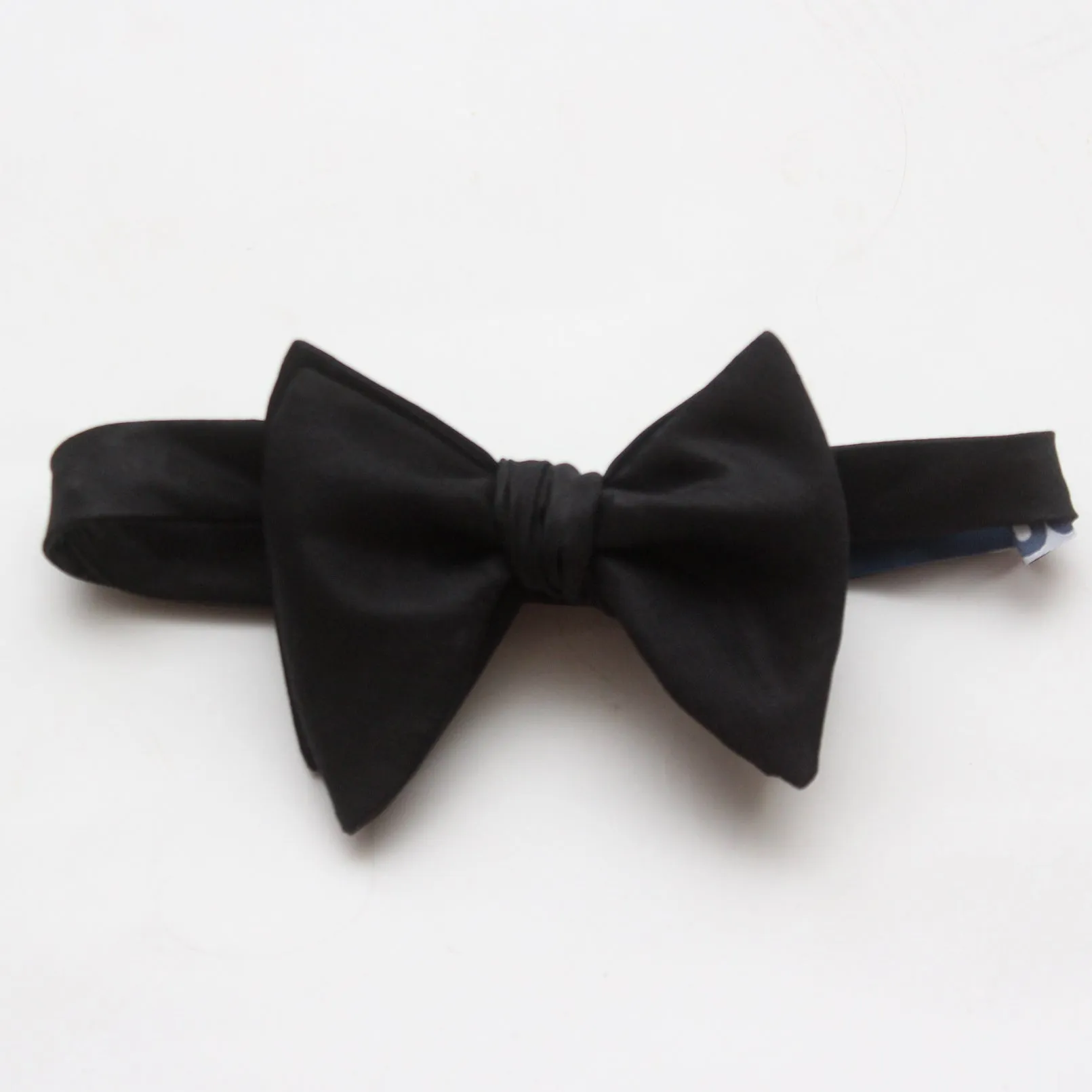 Large Black Bow Tie