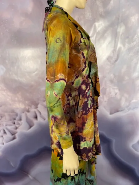 Large Michael Martelli REVERSE Waterfall Cardigan #4