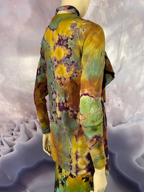 Large Michael Martelli REVERSE Waterfall Cardigan #4