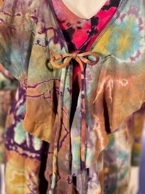 Large Michael Martelli REVERSE Waterfall Cardigan #4